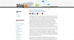 Desktop Screenshot of blog.rotering-net.de